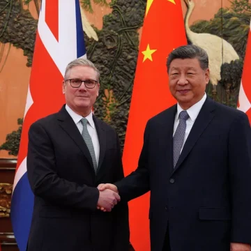 Chinese President Xi Jinping Meets UK Prime Minister Starmer