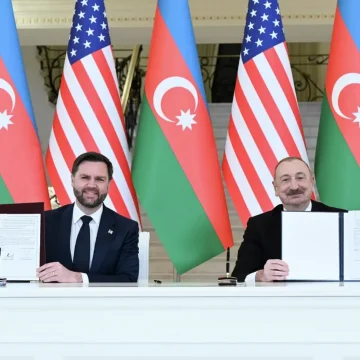 az-abd Strategic Partnership Charter Signed Between Azerbaijan and the United States