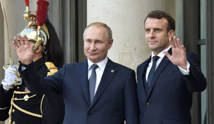 Macron: Technical Preparations Underway for Contact with Putin