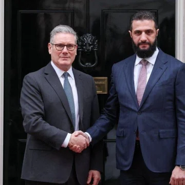 UK PM Starmer raises migration, border security in talks with Syria’s president