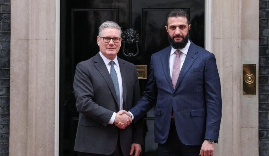 UK PM Starmer raises migration, border security in talks with Syria’s president