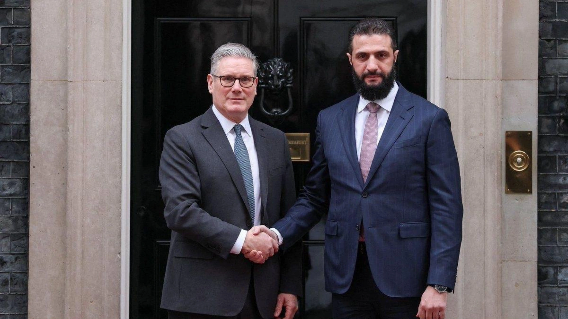 su-ing UK PM Starmer raises migration, border security in talks with Syria’s president