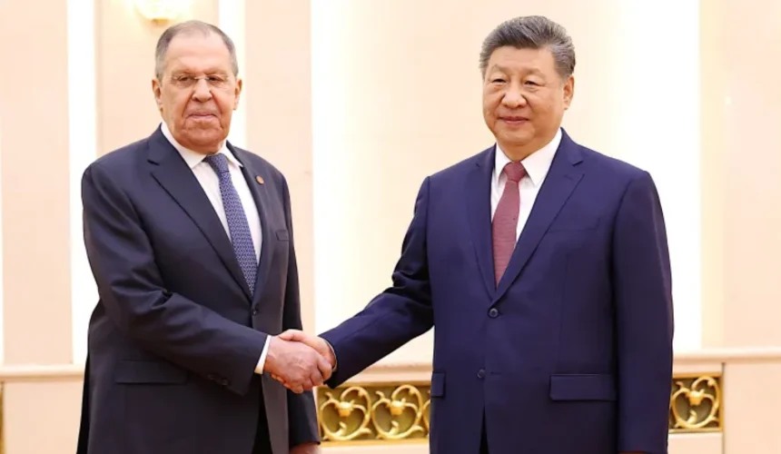 Lavrov’s visit to Beijing: Met with Chinese leader Xi