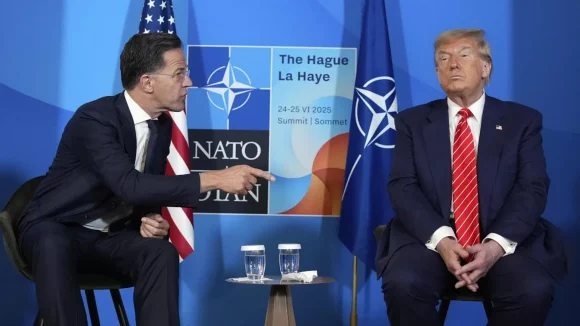 rutte-trump “Rutte fails to soften Trump’s stance on NATO”