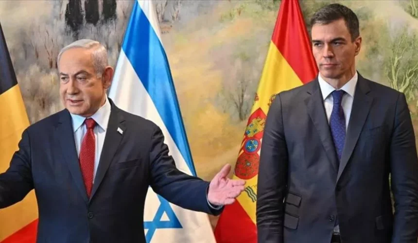 Spanish Prime Minister Sánchez reacts to Netanyahu