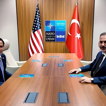 Foreign Minister Fidan Meets U.S. Secretary of State Rubio