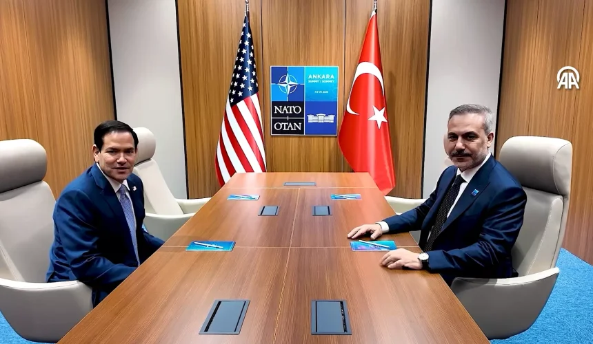 Foreign Minister Fidan Meets U.S. Secretary of State Rubio